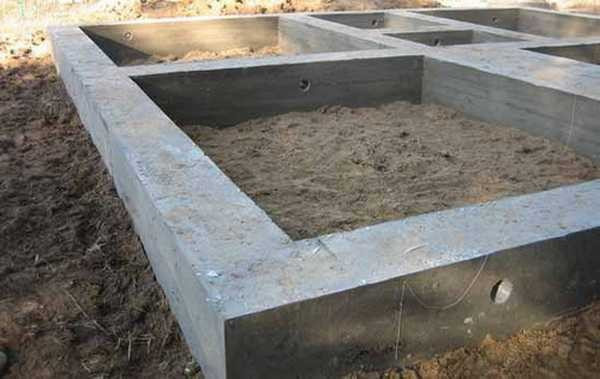Марка бетона для ленточного фундамента частного дома зависит от почвы и типа строительного материала